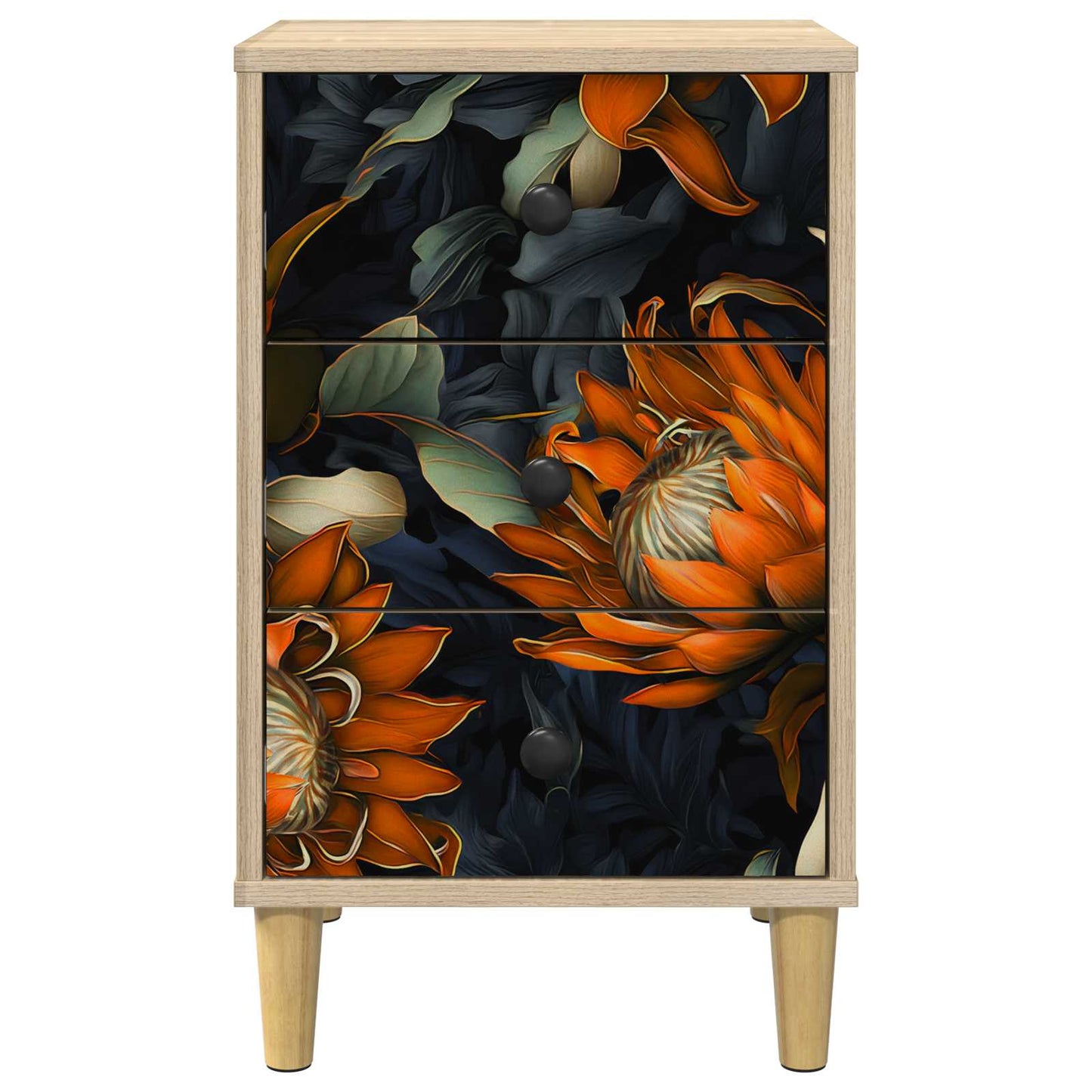vidaXL Bedside Cabinet LOCHEM Sonoma Oak 36 x 33 x 60 cm 5