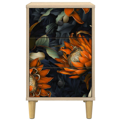 vidaXL Bedside Cabinet LOCHEM Sonoma Oak 36 x 33 x 60 cm 5