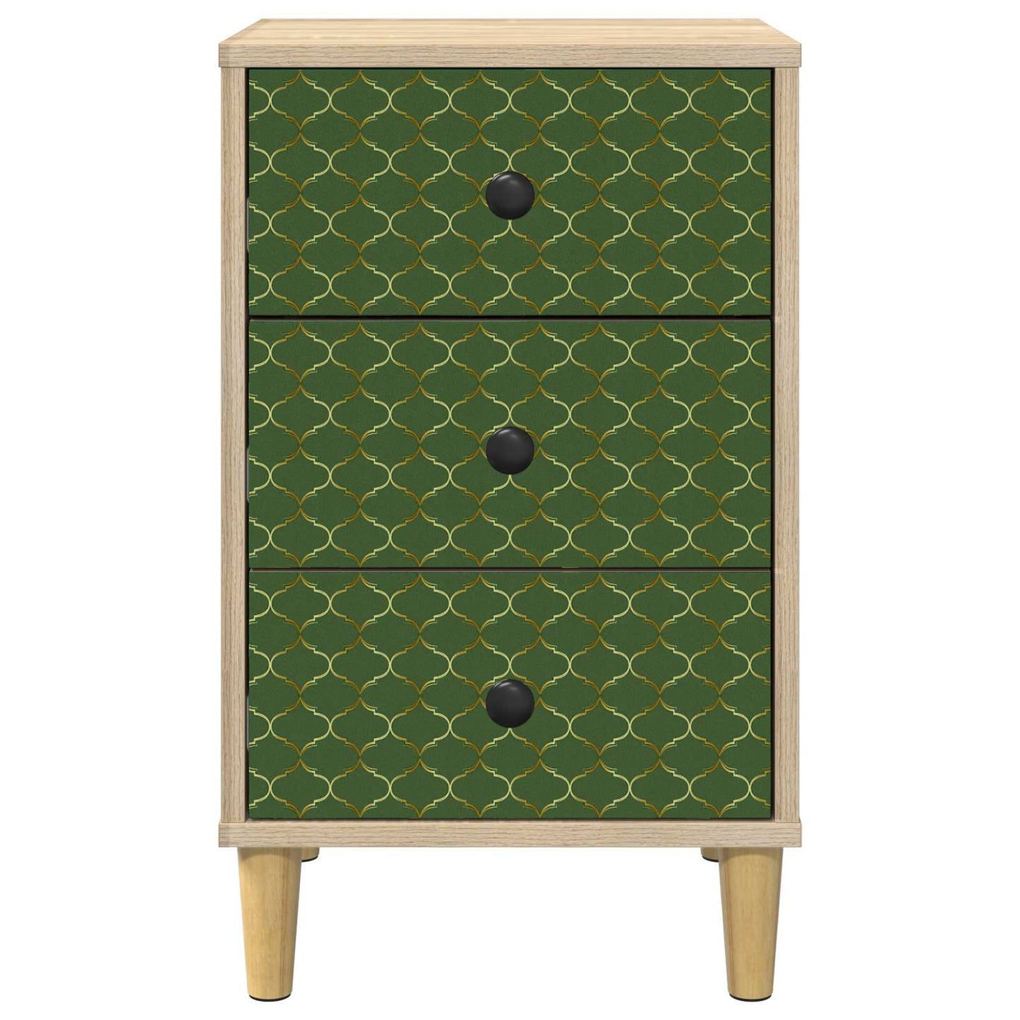 vidaXL Bedside Cabinet GELEEN Sonoma Oak 36 x 33 x 60 cm 5