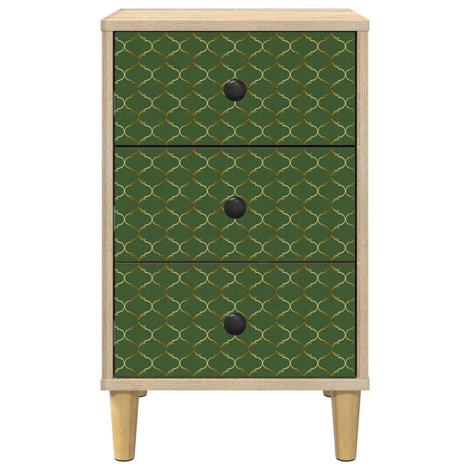 vidaXL Bedside Cabinet GELEEN Sonoma Oak 36 x 33 x 60 cm 5
