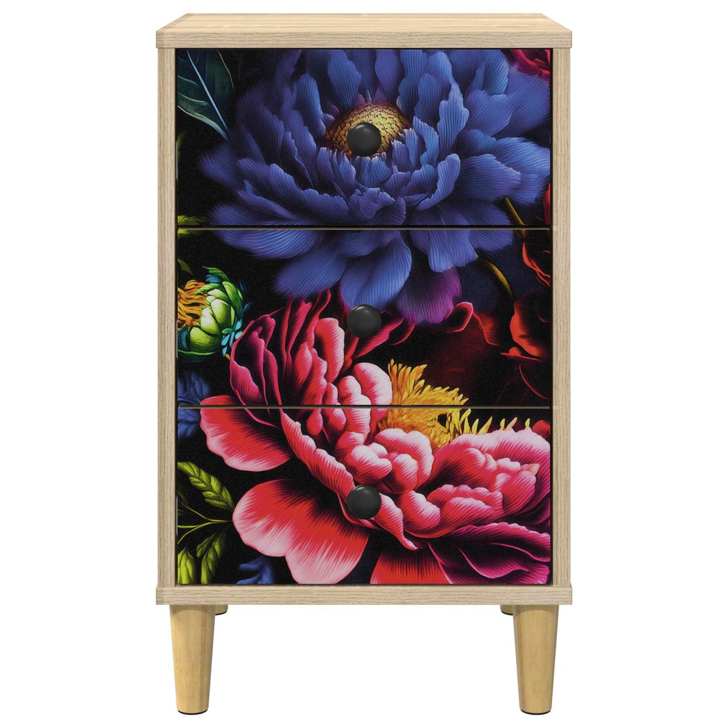 vidaXL Bedside Cabinet KIEL Sonoma Oak 36 x 33 x 60 cm Engineered Wood 5