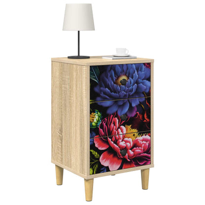 vidaXL Bedside Cabinet KIEL Sonoma Oak 36 x 33 x 60 cm Engineered Wood 3