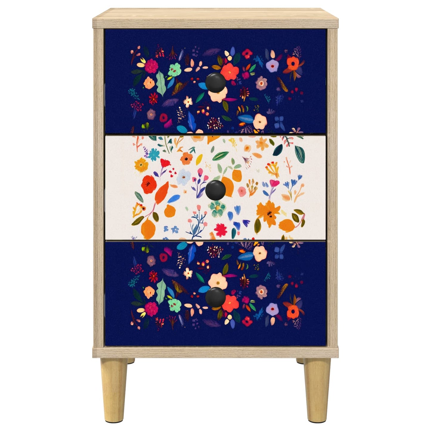 vidaXL Bedside Cabinet MAINZ Sonoma Oak 36 x 33 x 60 cm 5