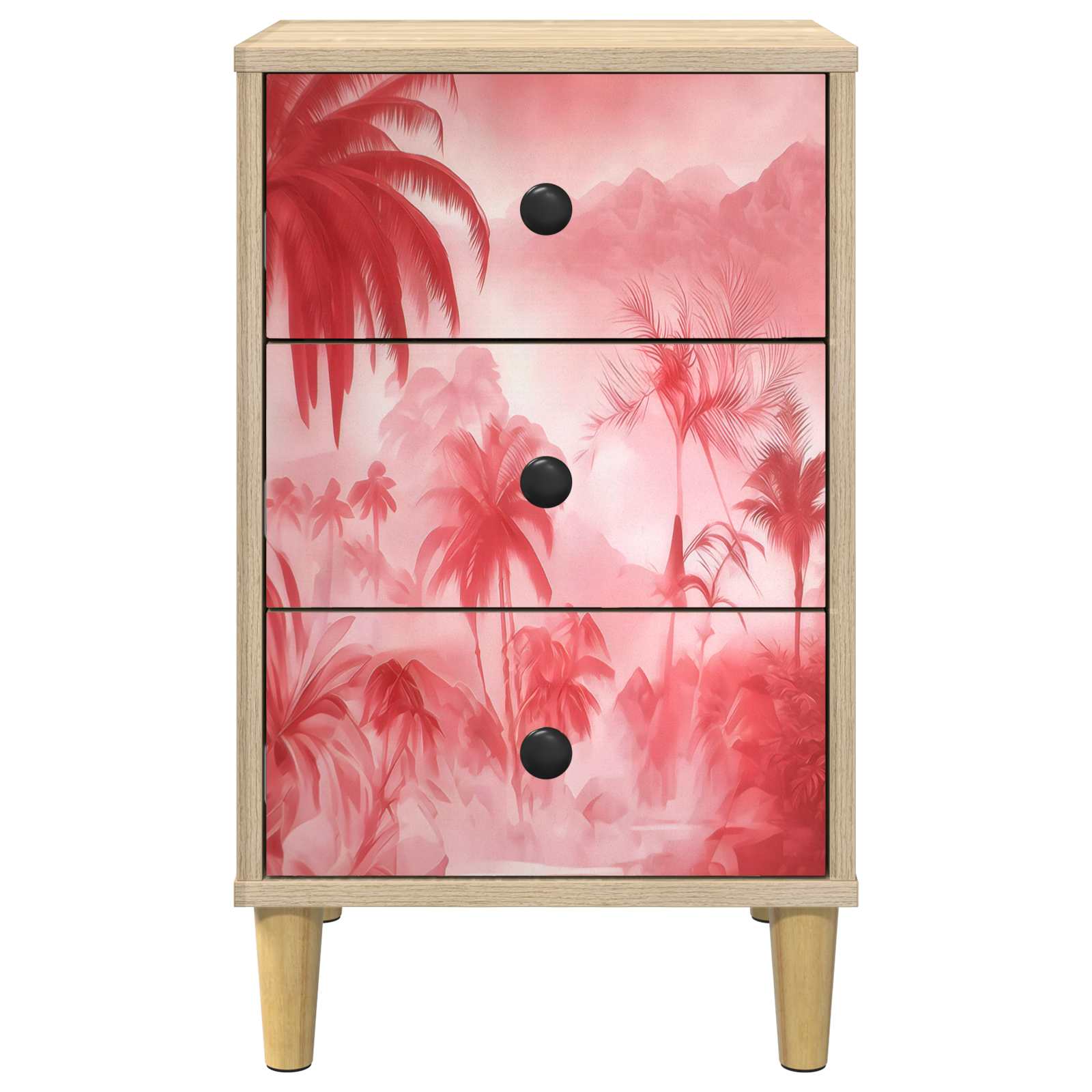 vidaXL Bedside Cabinet AACHEN Sonoma Oak 36 x 33 x 60 cm 5