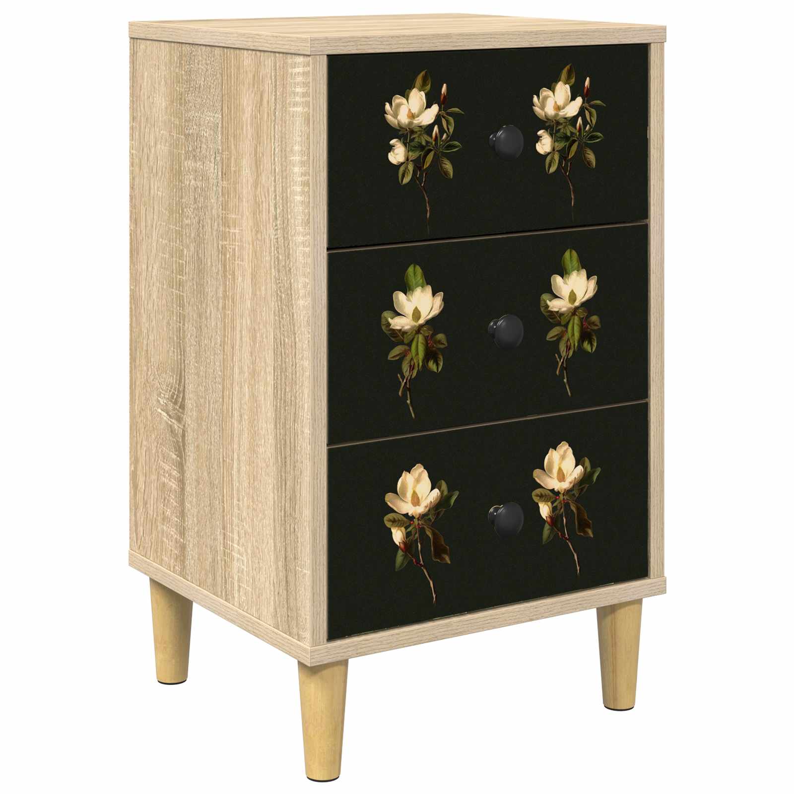 vidaXL Bedside Cabinet BREMEN Sonoma Oak 36 x 33 x 60 cm 2