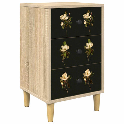 vidaXL Bedside Cabinet BREMEN Sonoma Oak 36 x 33 x 60 cm 2