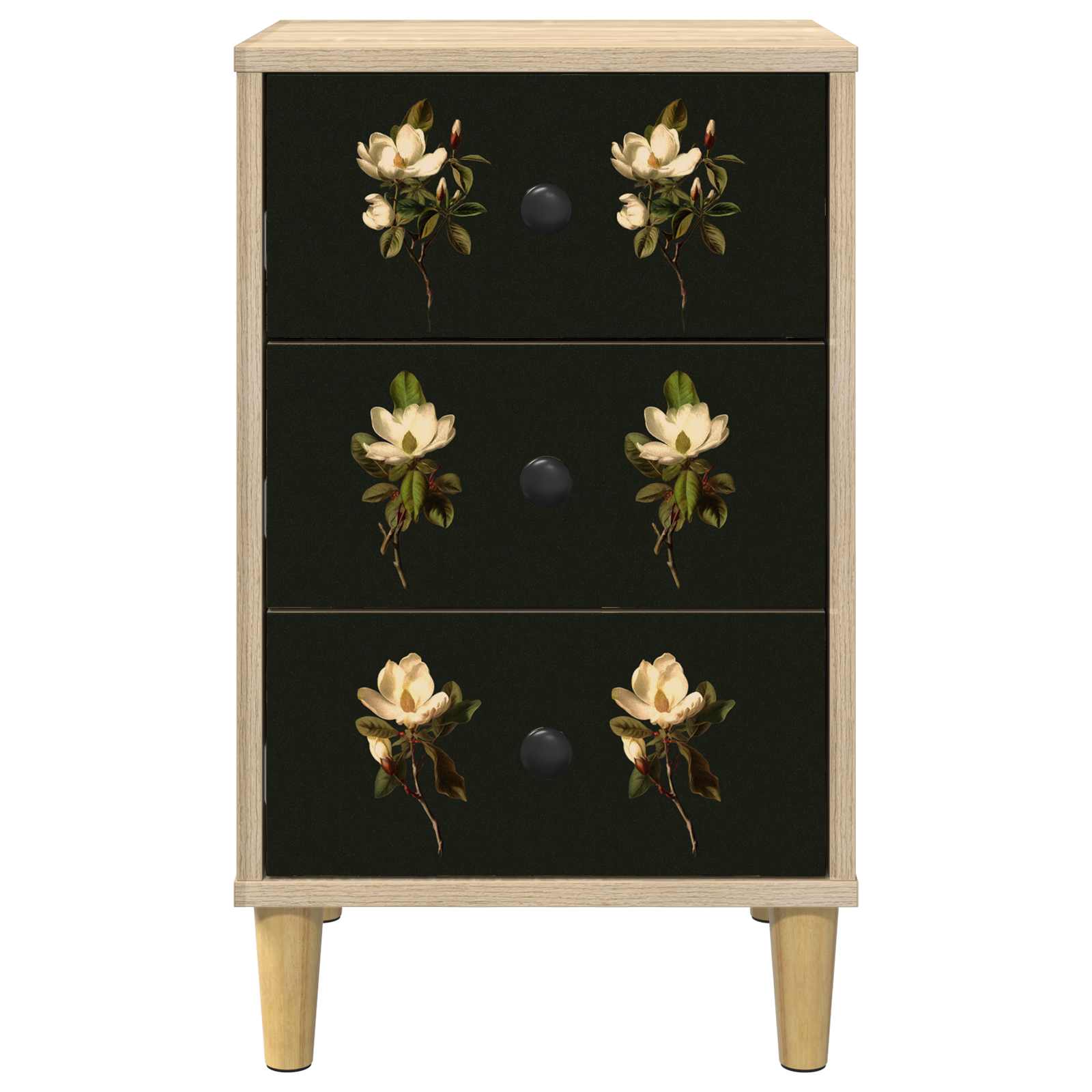 vidaXL Bedside Cabinet BREMEN Sonoma Oak 36 x 33 x 60 cm 5