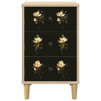 vidaXL Bedside Cabinet BREMEN Sonoma Oak 36 x 33 x 60 cm 5