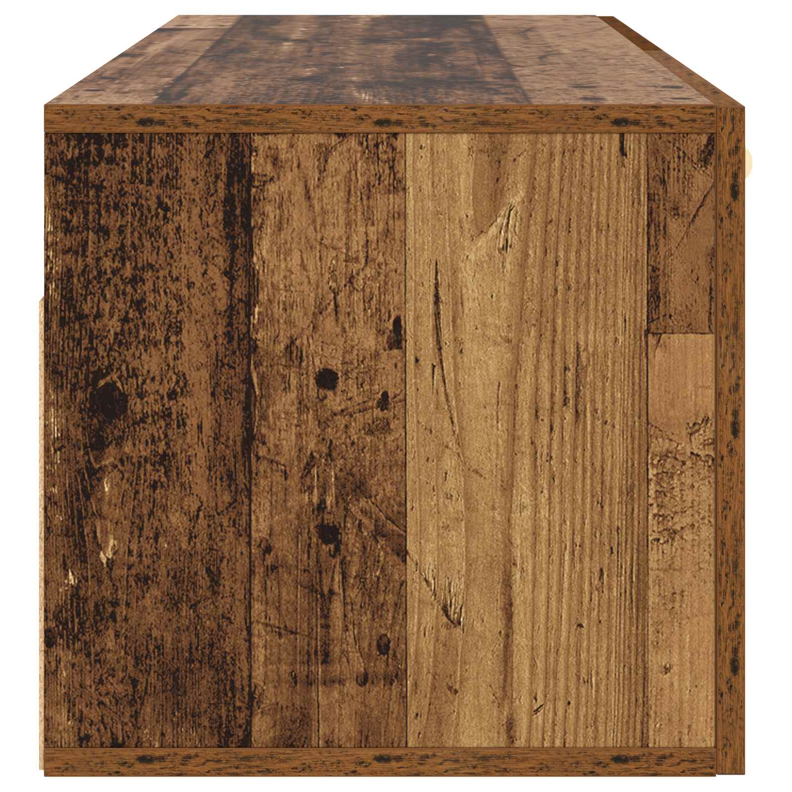 vidaXL Wall Cabinet Wall-Mounted Old wood 80 x 36.5 x 35 cm 5