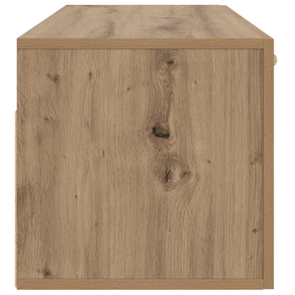 vidaXL Wall Cabinet Wall-Mounted Artisan oak 80 x 36.5 x 35 cm 5