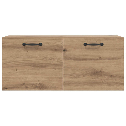 vidaXL Wall Cabinet Wall-Mounted Artisan oak 80 x 36.5 x 35 cm 6