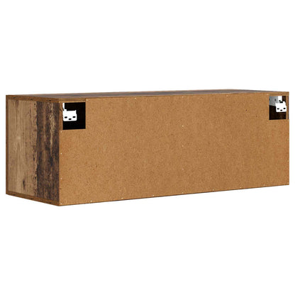 vidaXL Wall Cabinet Old wood 100 x 36.5 x 35 cm Engineered Wood 6