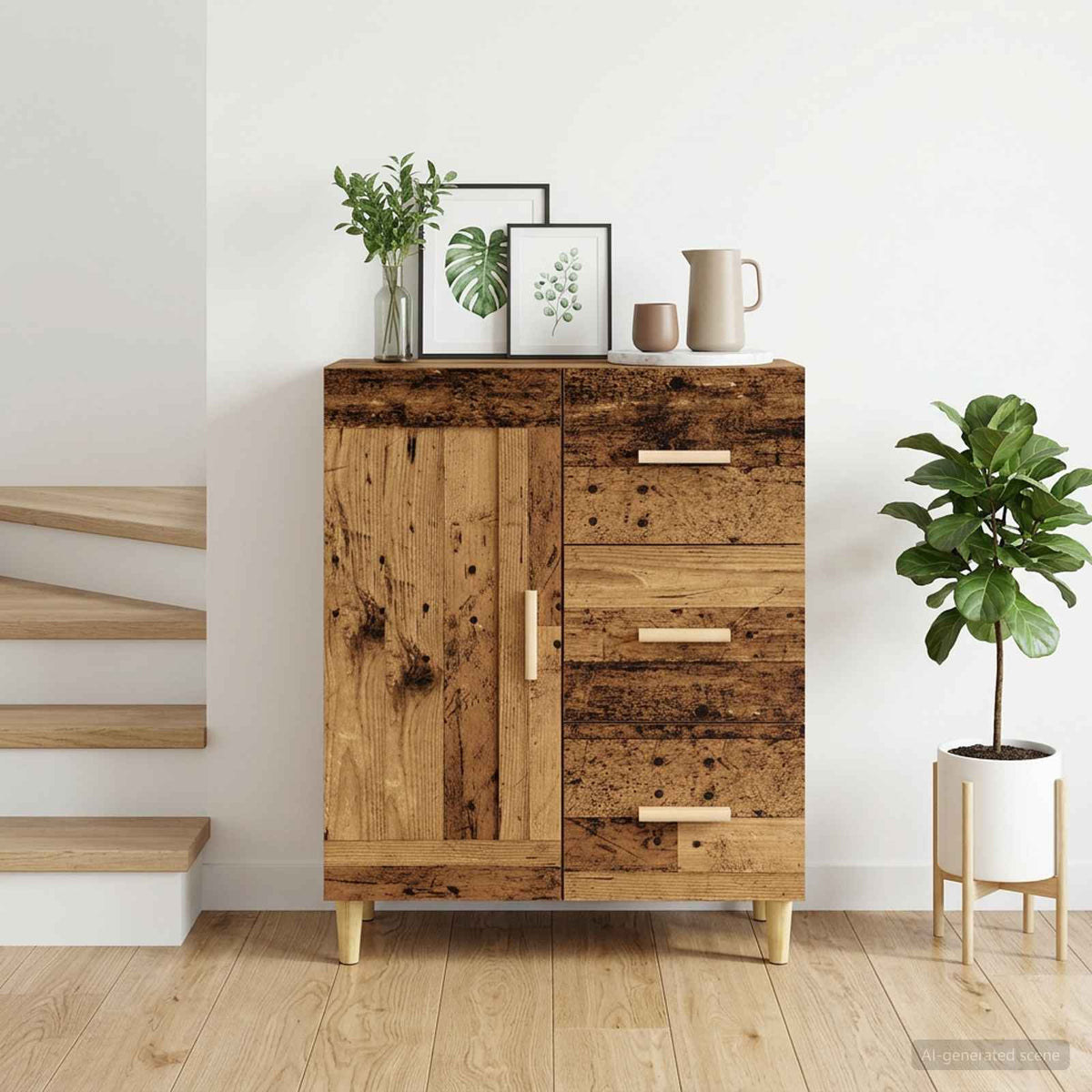 vidaXL Sideboard 69.5x34x90 cm Engineered Wood