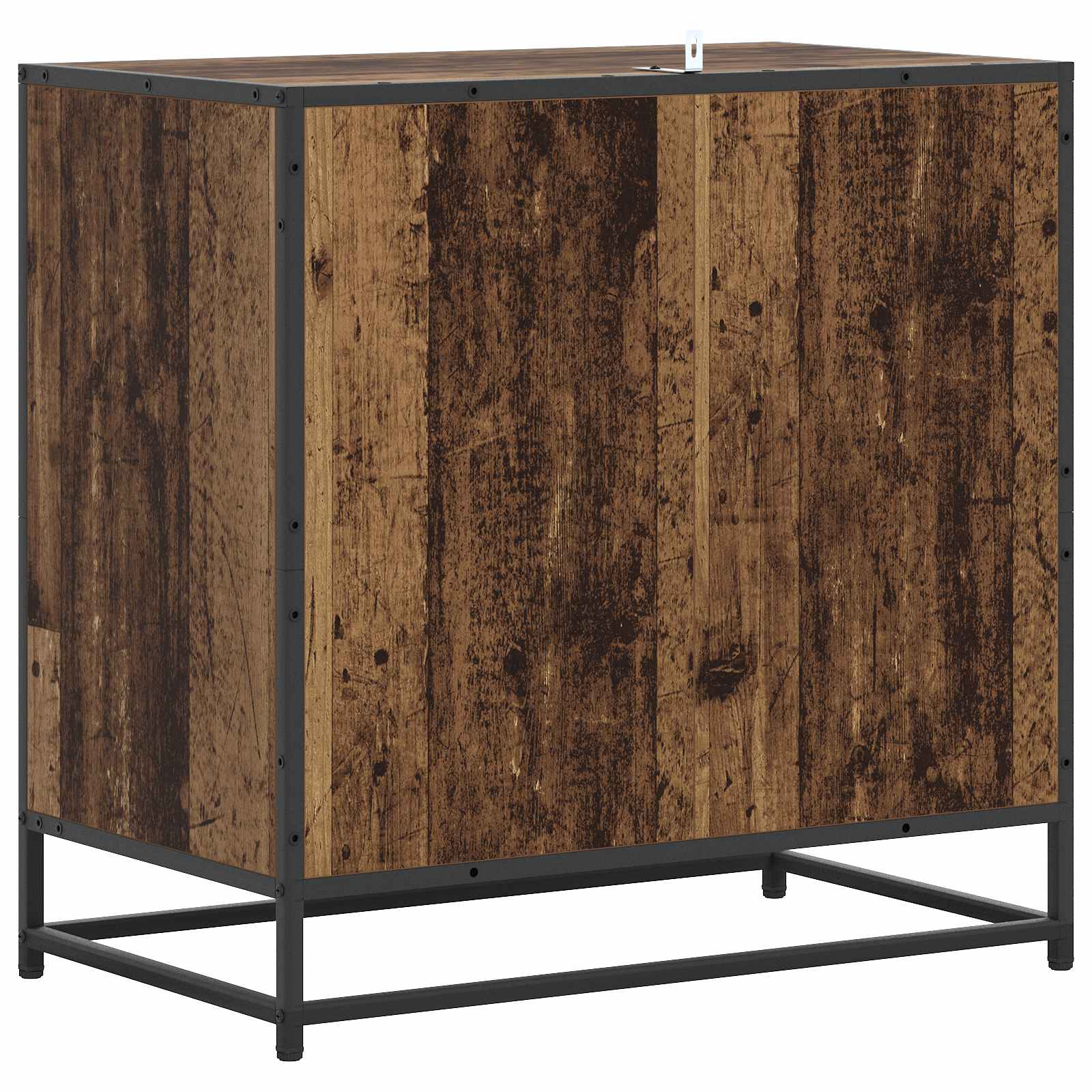 vidaXL Drawer Cabinet 3-Drawer Old wood 70 x 41 x 70 cm 5