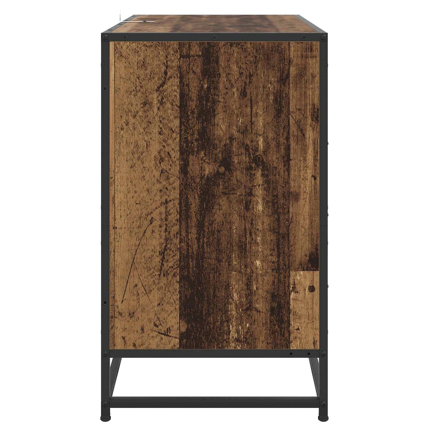 vidaXL Drawer Cabinet 3-Drawer Old wood 70 x 41 x 70 cm 4