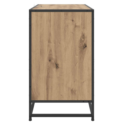 vidaXL Drawer Cabinet 3-Drawer Artisan oak 70 x 41 x 70 cm 6