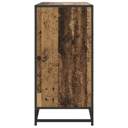 vidaXL Drawer Cabinet 4-Drawer Old wood 70 x 41 x 83.5 cm 4