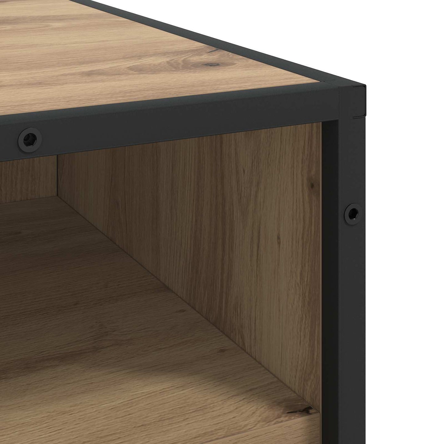 vidaXL Drawer Cabinet 4-Drawer Artisan oak 70 x 41 x 83.5 cm 6