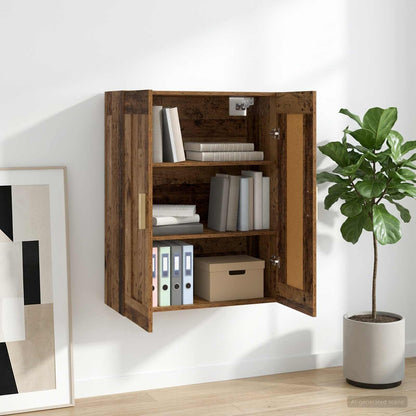 Wall Cabinet 69,5x32,5x90 cm Engineered Wood Old wood