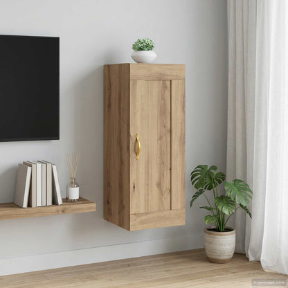vidaXL Wall Mounted Cabinet 34.5x34x90 cm Engineered Wood