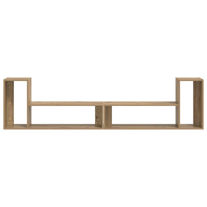 vidaXL TV Cabinet 100 x 30 x 50 cm Artisan Oak Engineered Wood 6