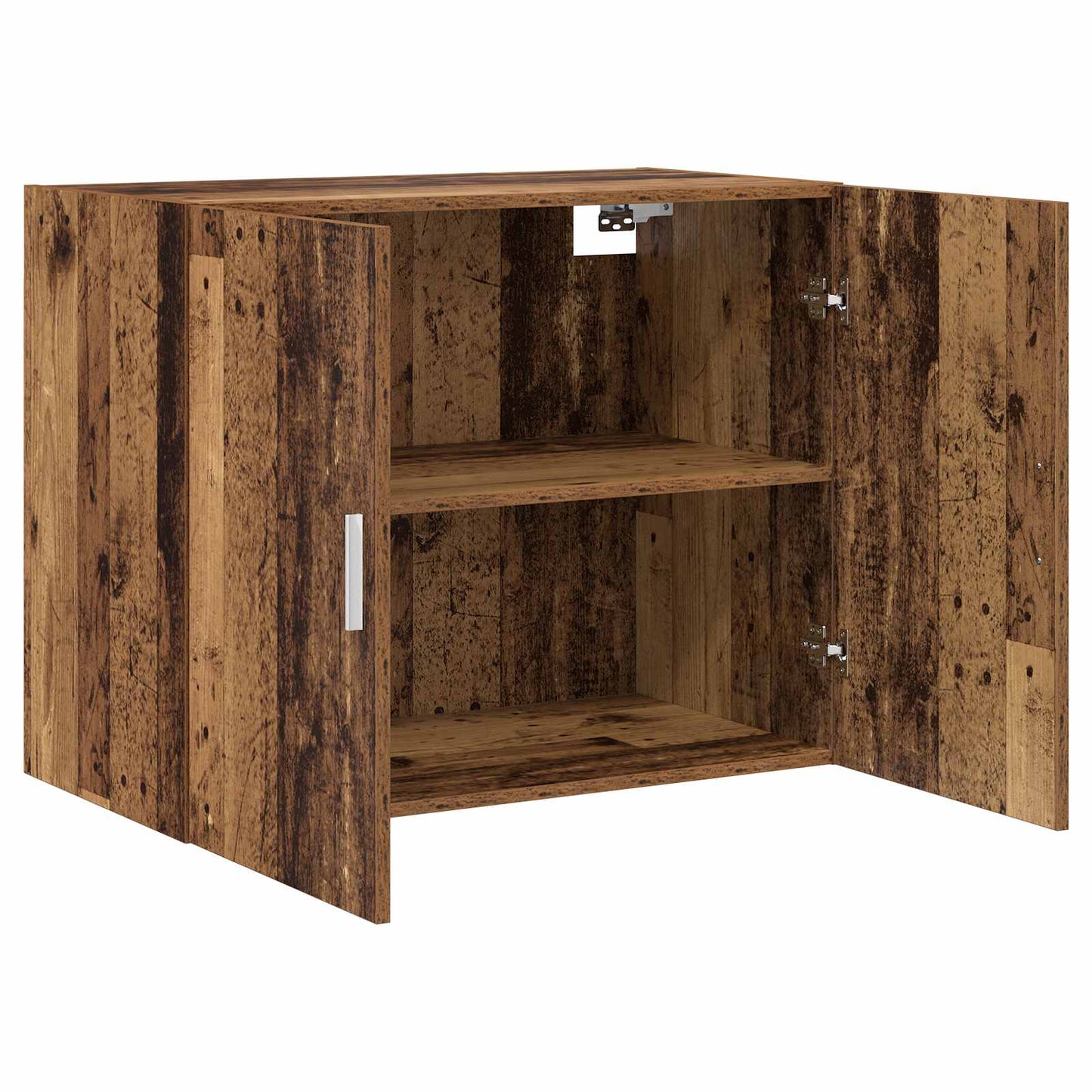 vidaXL Wall Cabinet Old Wood 80 x 42.5 x 64 cm Engineered Wood 4