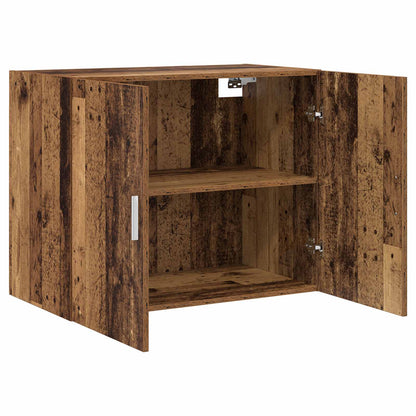 vidaXL Wall Cabinet Old Wood 80 x 42.5 x 64 cm Engineered Wood 4