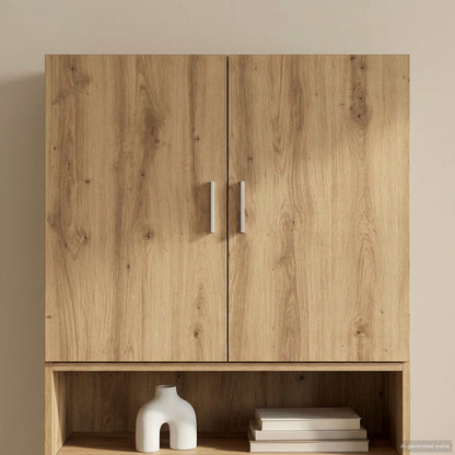 vidaXL Wall Cabinet Artisan Oak 80 x 42.5 x 64 cm Engineered Wood 1