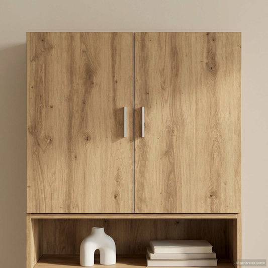 vidaXL Wall Cabinet Artisan Oak 80 x 42.5 x 64 cm Engineered Wood 1