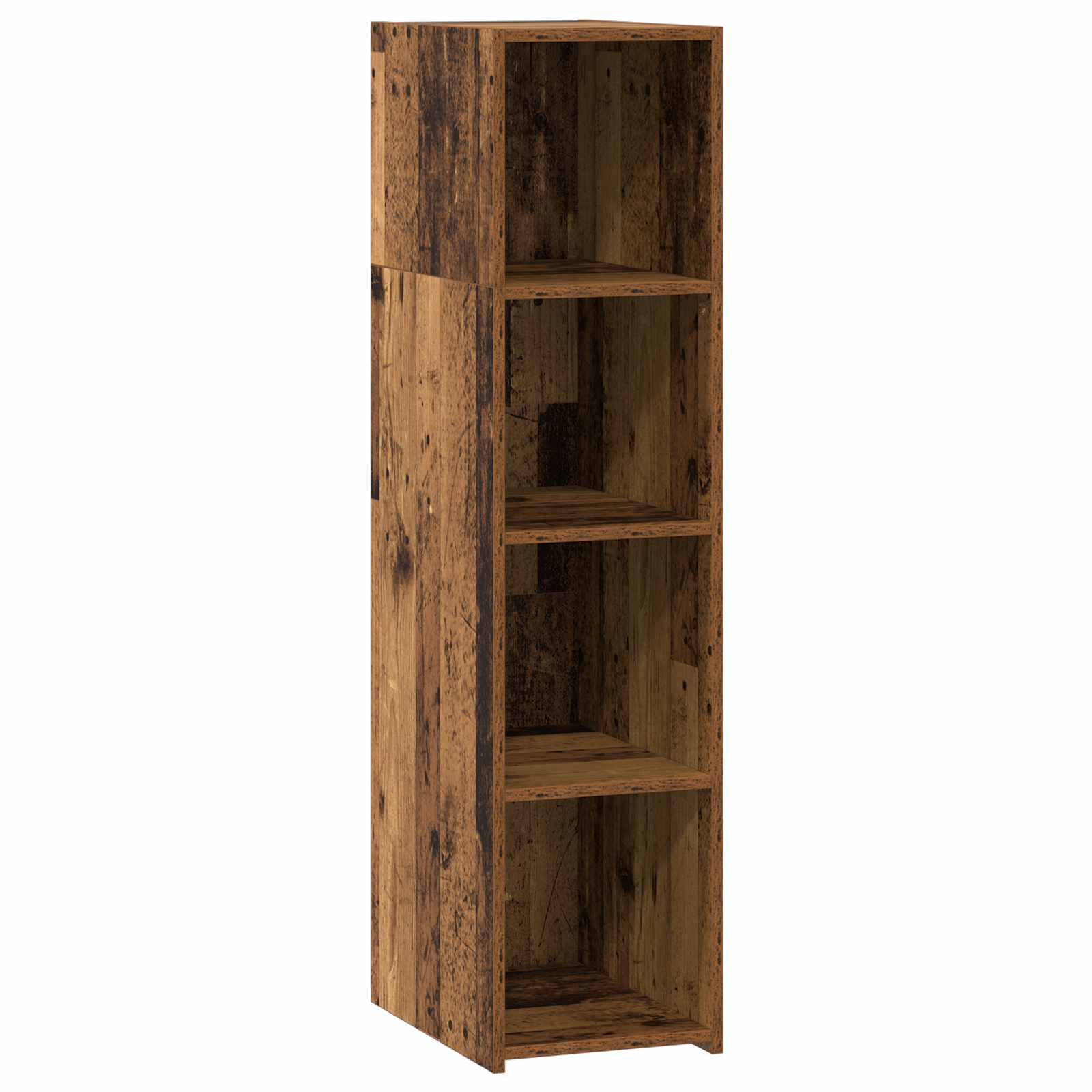vidaXL Highboard Old Wood 30 x 41 x 124 cm Engineered Wood 2