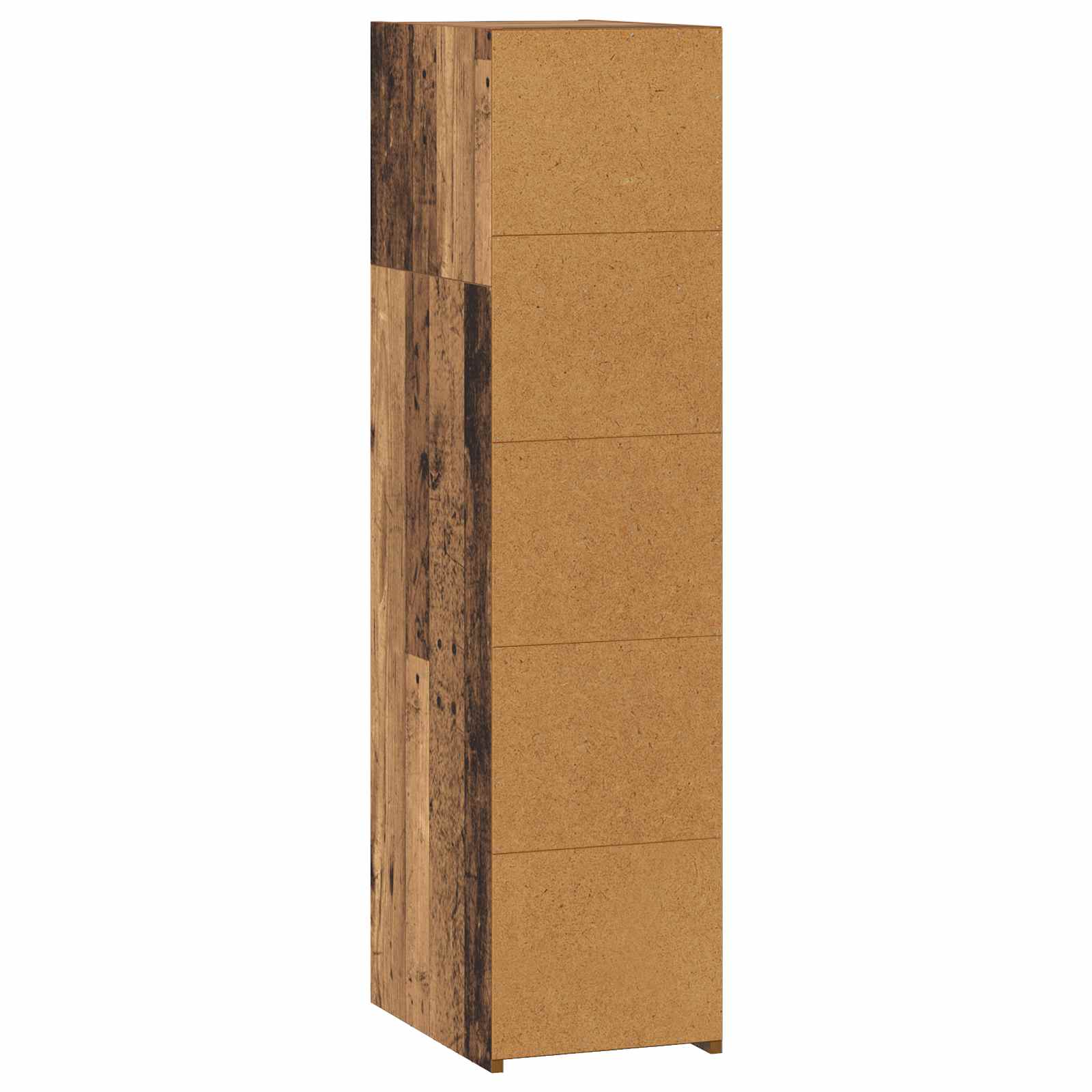 vidaXL Highboard Old Wood 30 x 41 x 124 cm Engineered Wood 5