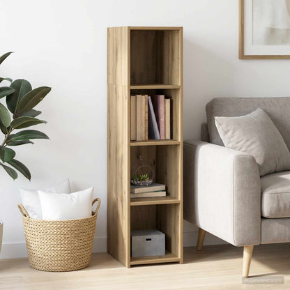 vidaXL Highboard Artisan Oak 30 x 41 x 124 cm Engineered Wood 1