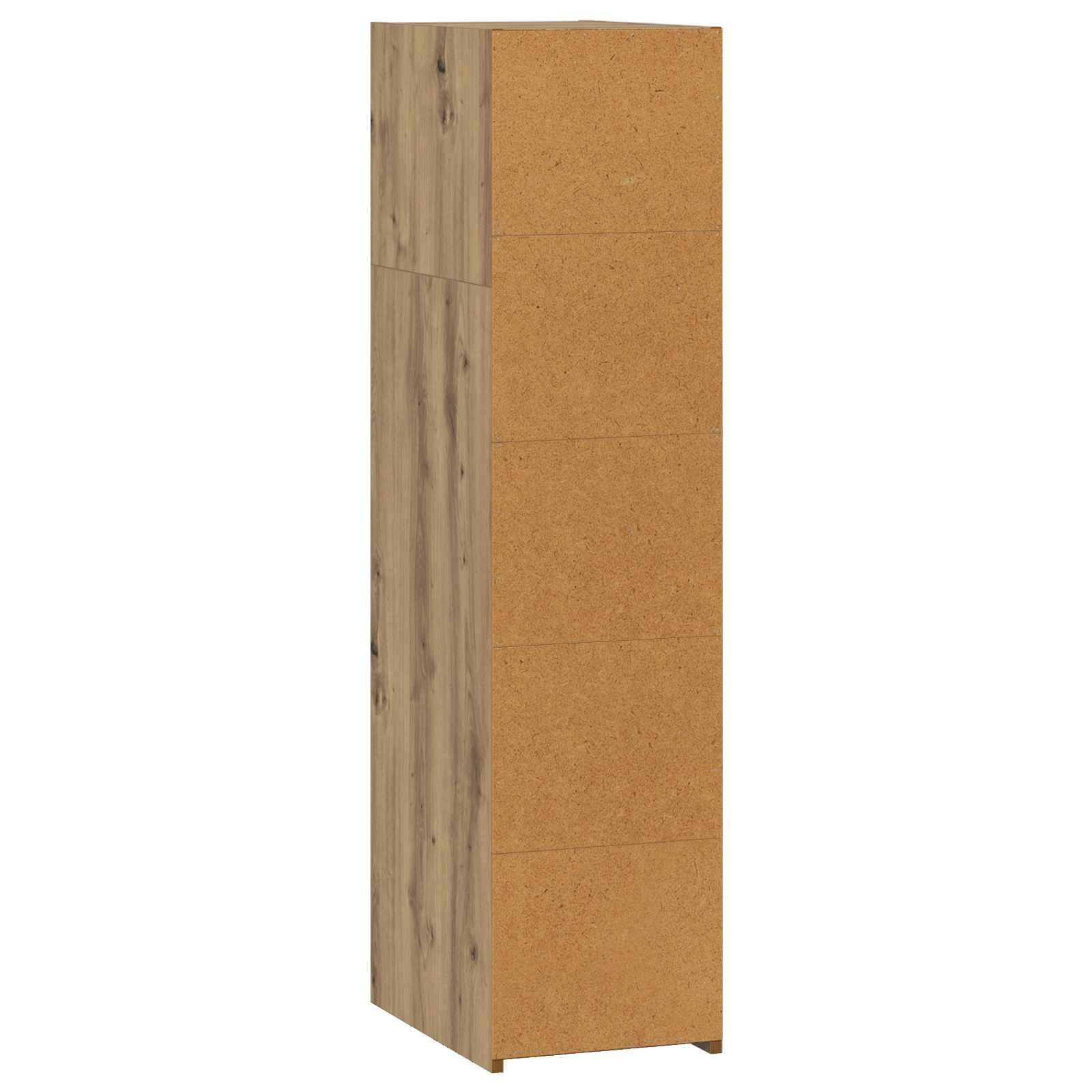 vidaXL Highboard Artisan Oak 30 x 41 x 124 cm Engineered Wood 5