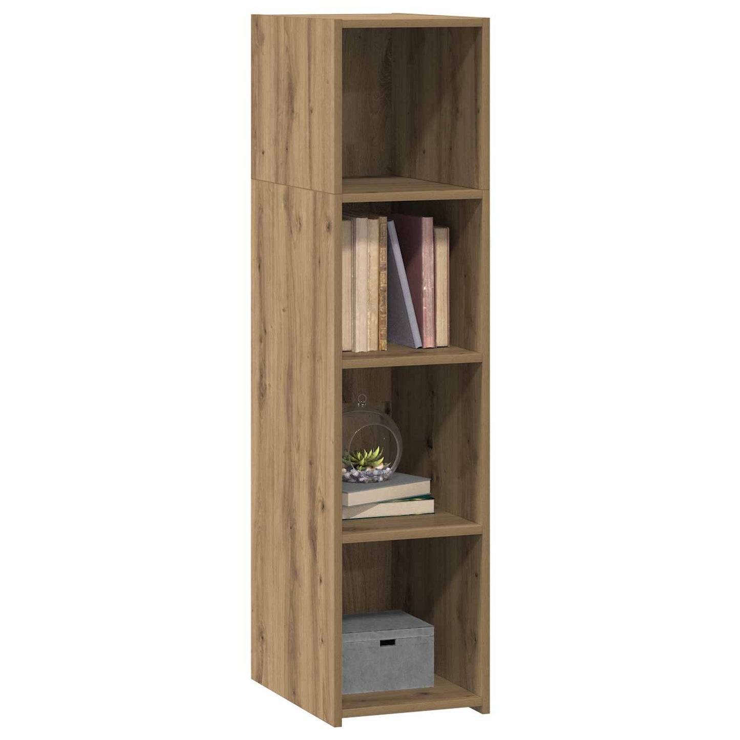 vidaXL Highboard Artisan Oak 30 x 41 x 124 cm Engineered Wood 3
