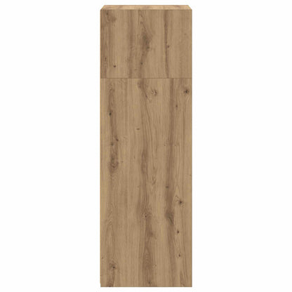 vidaXL Highboard Artisan Oak 30 x 41 x 124 cm Engineered Wood 4