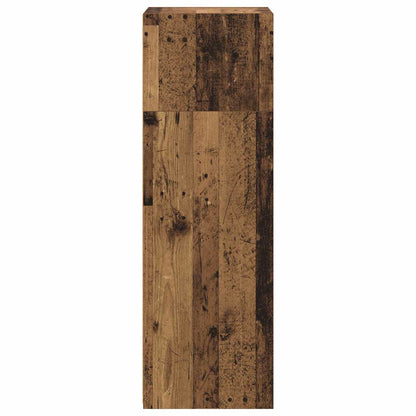 vidaXL Highboard Old Wood 50 x 41 x 124 cm Engineered Wood 4