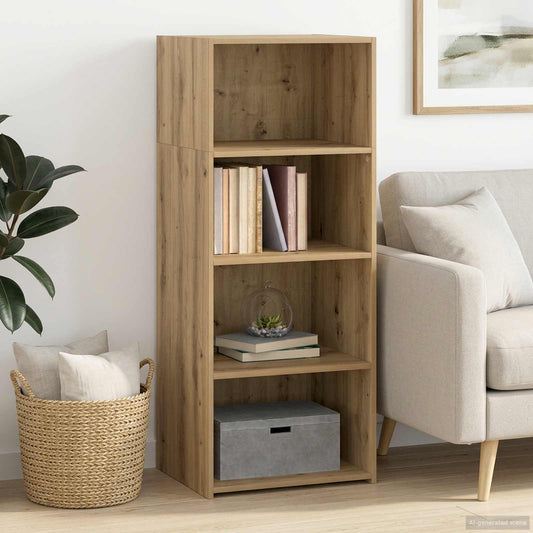 vidaXL Highboard Artisan Oak 50 x 41 x 124 cm Engineered Wood 1