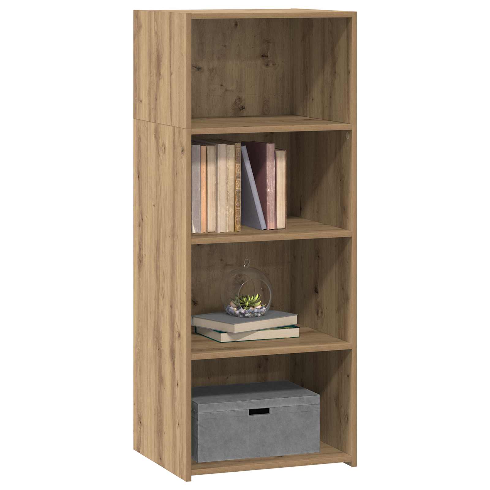 vidaXL Highboard Artisan Oak 50 x 41 x 124 cm Engineered Wood 3