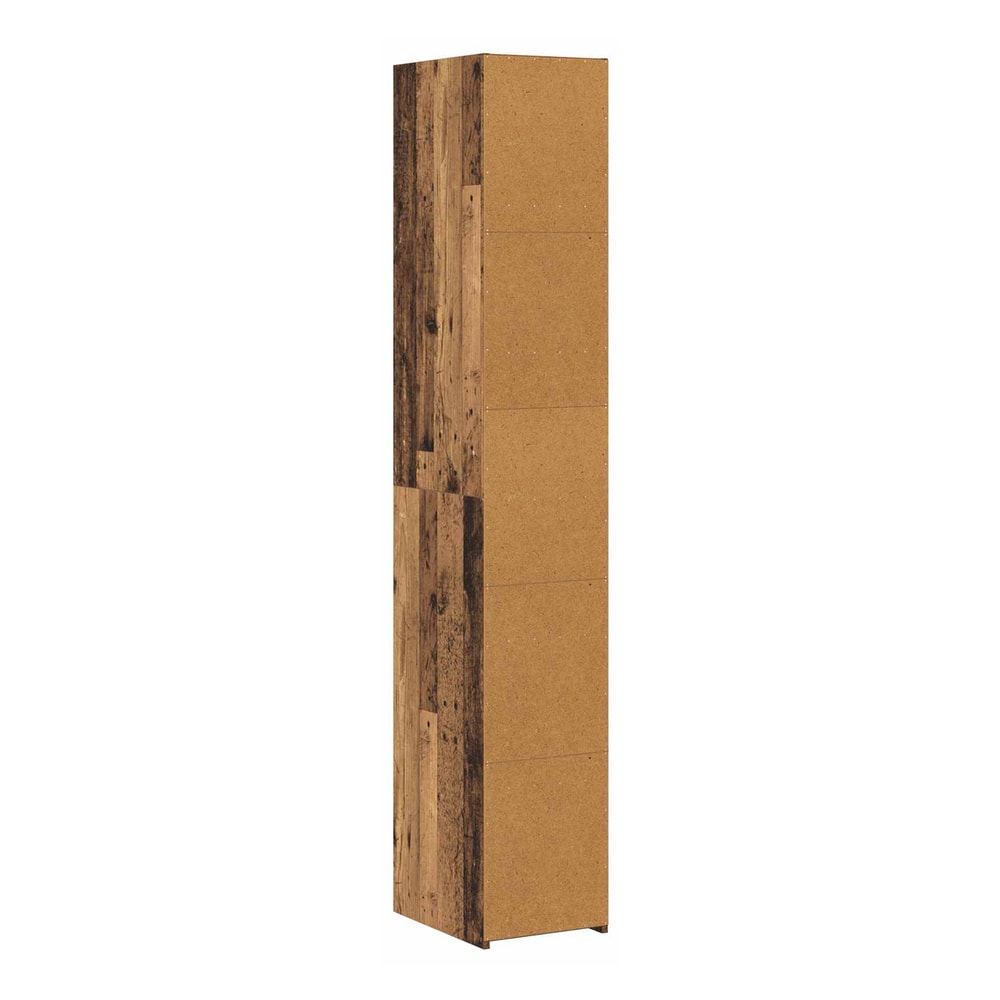 Highboard 30x41x185 cm Engineered Wood Old wood