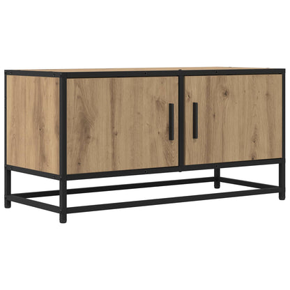 vidaXL TV Cabinet 80 x 34.5 x 40 cm Artisan Oak Engineered Wood 2