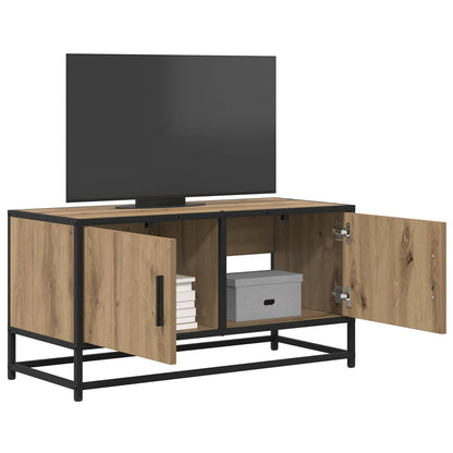 vidaXL TV Cabinet 80 x 34.5 x 40 cm Artisan Oak Engineered Wood 3