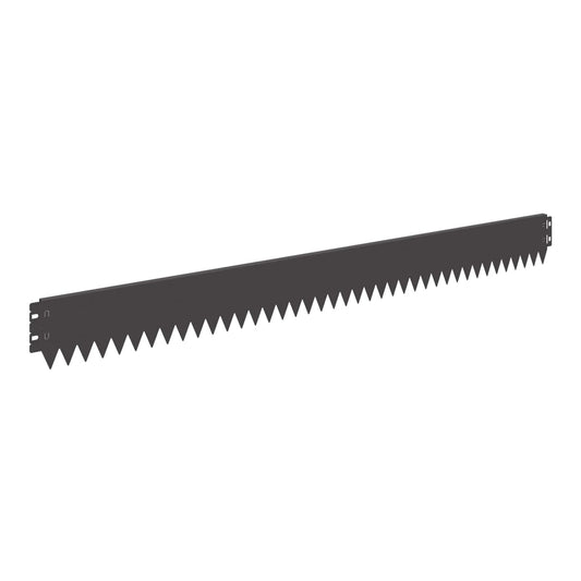 Lawn Edging 103 x Steel 20 Height 10 cm Black