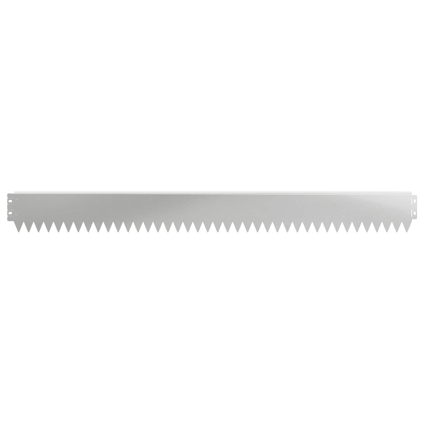 vidaXL Lawn Edging 20 pcs 103 x 10 cm Steel Silver 5