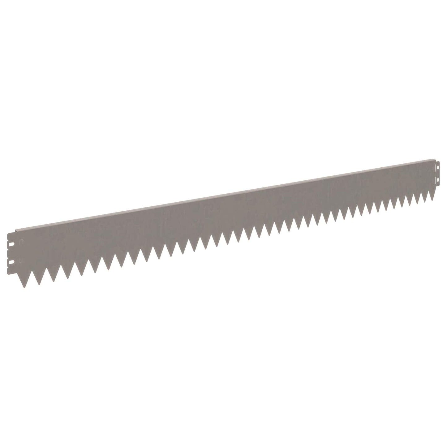 vidaXL Lawn Edging 20 pcs 103 x 10 cm Steel Rusty 5