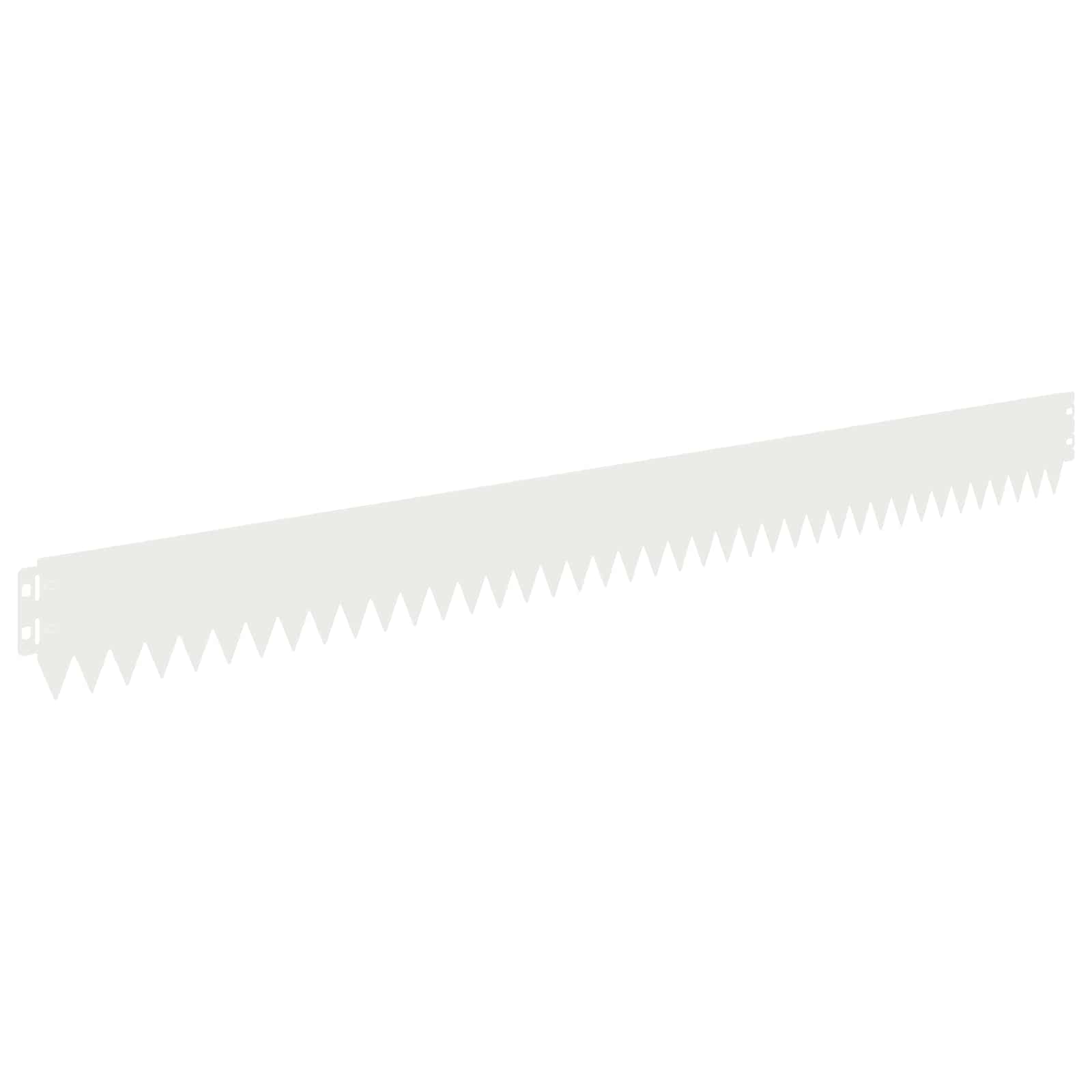 vidaXL Lawn Edging 20 pcs 103 x 10 cm Steel White 2