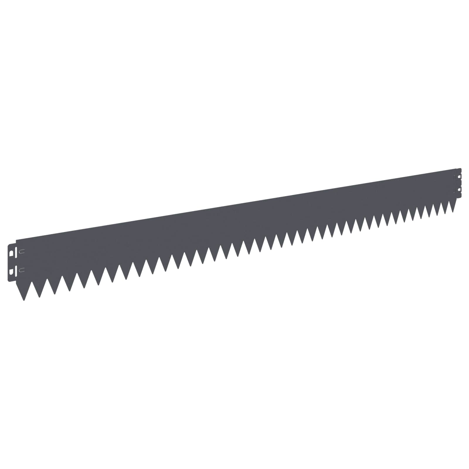 vidaXL Lawn Edging 20 pcs 103 x 10 cm Steel Anthracite 2