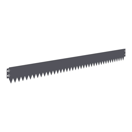 Lawn Edging 103 x Steel 20 Height 10 cm Anthracite