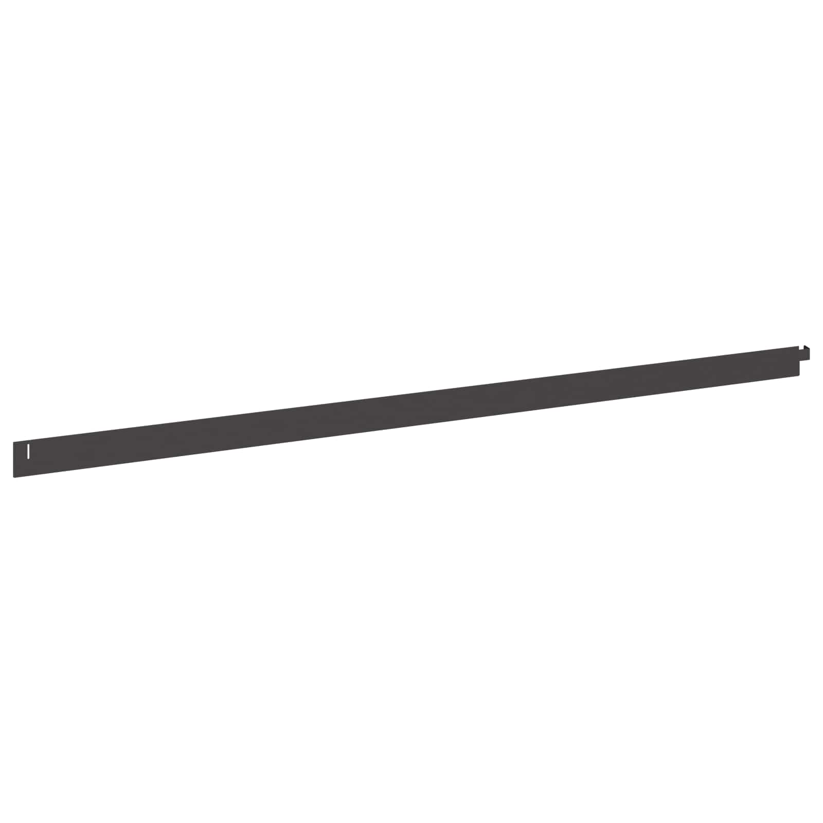 vidaXL Lawn Edging 20 pcs 102 x 4 x 4 cm Steel Black 6