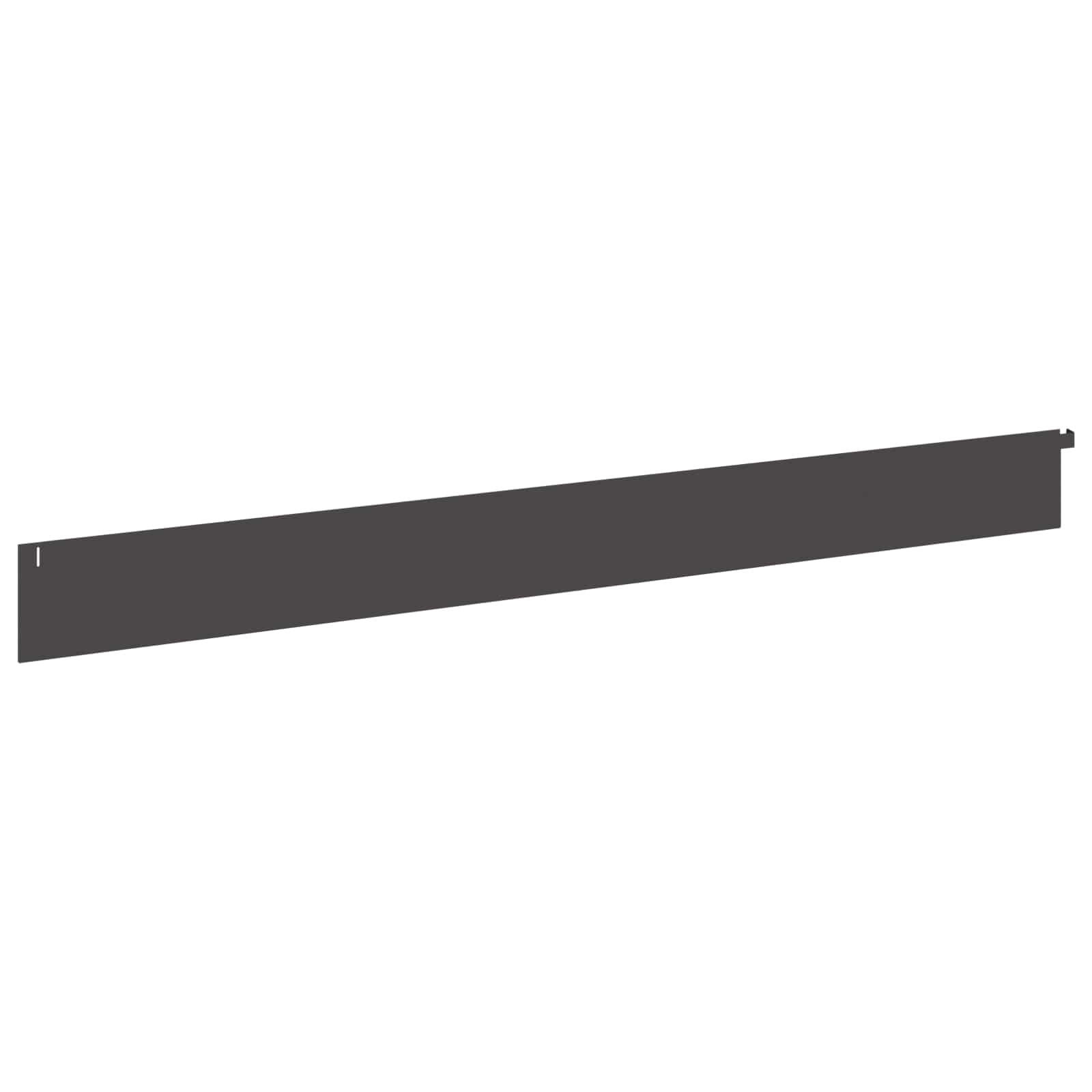 vidaXL Lawn Edging 10 pcs 102 x 10 x 4 cm Steel Black 6