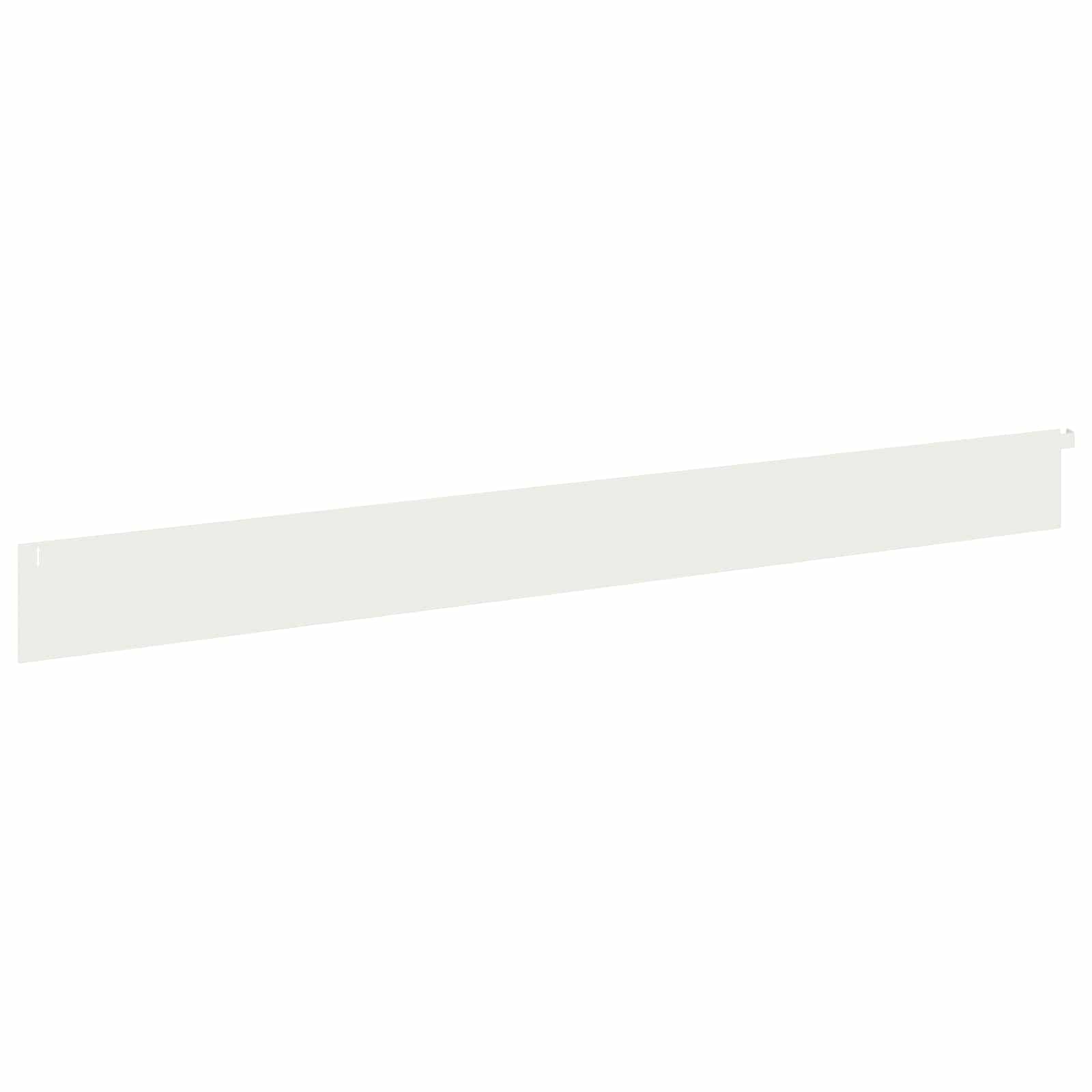 vidaXL Lawn Edging 10 pcs 102 x 10 x 4 cm Steel White 6